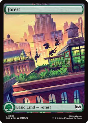 Forest (0309) (Surge Foil) (309) [Teenage Mutant Ninja Turtles] Foil