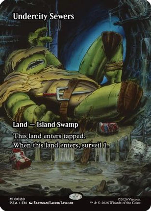 Undercity Sewers (Borderless) [Teenage Mutant Ninja Turtles Eternal-Legal] Foil