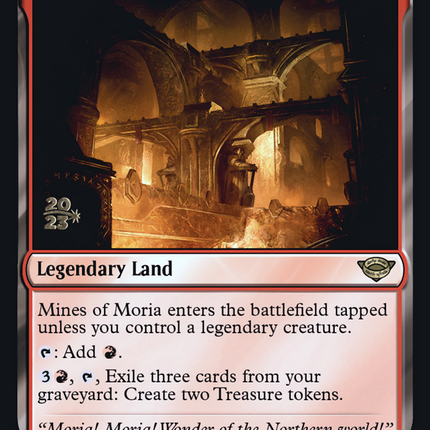 Mines of Moria [Tales of Middle-earth Promos] Prerelease Foil