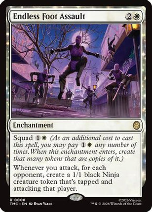 Endless Foot Assault [Commander: Teenage Mutant Ninja Turtles] Foil