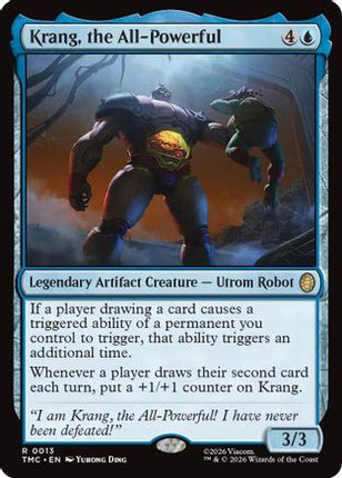 Krang, the All-Powerful [Commander: Teenage Mutant Ninja Turtles] Foil