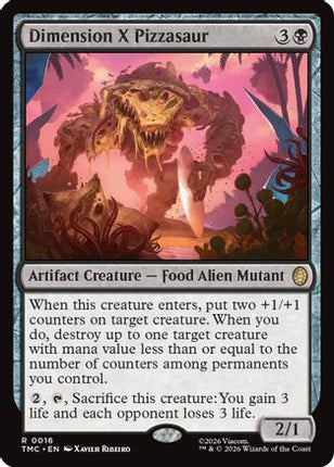 Dimension X Pizzasaur [Commander: Teenage Mutant Ninja Turtles]
