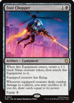 Foot Chopper [Commander: Teenage Mutant Ninja Turtles] Foil