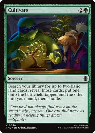 Cultivate [Commander: Teenage Mutant Ninja Turtles] Foil