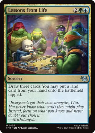 Lessons from Life [Teenage Mutant Ninja Turtles] Foil