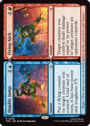 Double Jump // Flying Kick [Commander: Teenage Mutant Ninja Turtles]