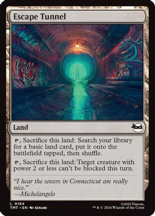 Escape Tunnel [Teenage Mutant Ninja Turtles] Foil