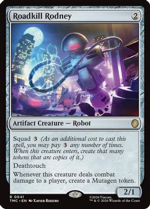 Roadkill Rodney [Commander: Teenage Mutant Ninja Turtles] Foil