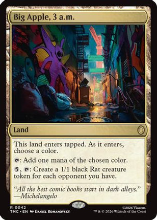 Big Apple, 3 a.m. [Commander: Teenage Mutant Ninja Turtles] Foil