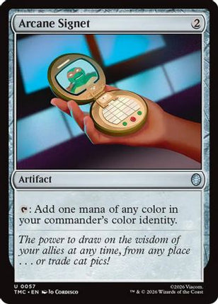 Arcane Signet [Commander: Teenage Mutant Ninja Turtles]