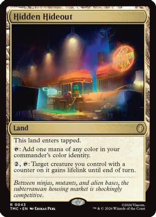 Hidden Hideout [Commander: Teenage Mutant Ninja Turtles] Foil