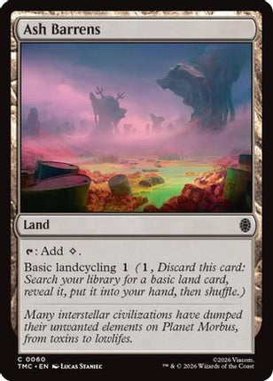 Ash Barrens [Commander: Teenage Mutant Ninja Turtles]