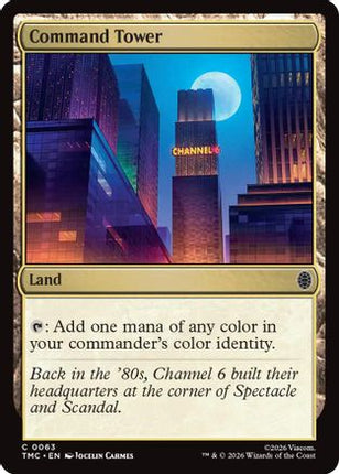 Command Tower [Commander: Teenage Mutant Ninja Turtles]