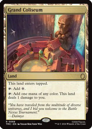 Grand Coliseum [Commander: Teenage Mutant Ninja Turtles] Foil