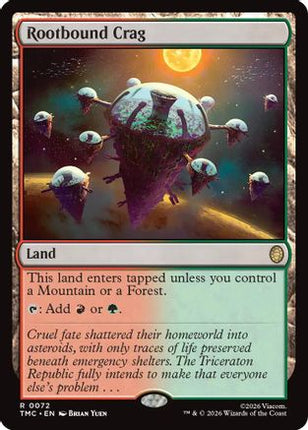 Rootbound Crag [Commander: Teenage Mutant Ninja Turtles]