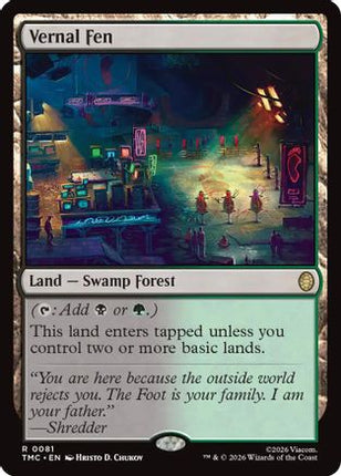 Vernal Fen [Commander: Teenage Mutant Ninja Turtles]