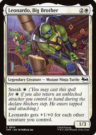 Leonardo, Big Brother [Teenage Mutant Ninja Turtles] Foil