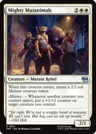 Mighty Mutanimals [Teenage Mutant Ninja Turtles] Foil