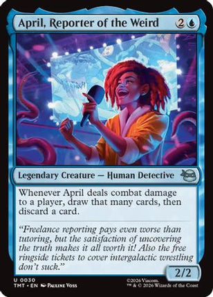April, Reporter of the Weird [Teenage Mutant Ninja Turtles] Foil