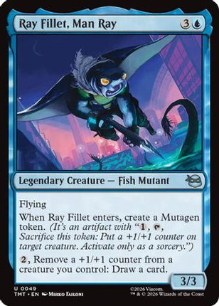 Ray Fillet, Man Ray [Teenage Mutant Ninja Turtles] Foil
