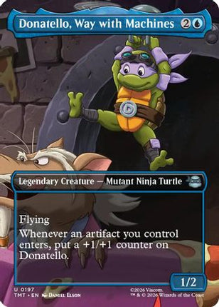 Donatello, Way with Machines (Borderless) [Teenage Mutant Ninja Turtles] Foil