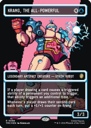 Krang, the All-Powerful (Borderless) (Surge Foil) [Commander: Teenage Mutant Ninja Turtles] Foil