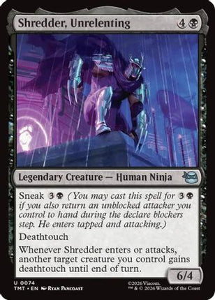 Shredder, Unrelenting [Teenage Mutant Ninja Turtles] Foil