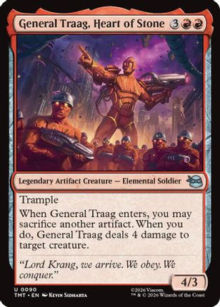 General Traag, Heart of Stone [Teenage Mutant Ninja Turtles] Foil