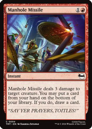 Manhole Missile [Teenage Mutant Ninja Turtles] Foil