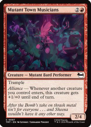 Mutant Town Musicians [Teenage Mutant Ninja Turtles] Foil