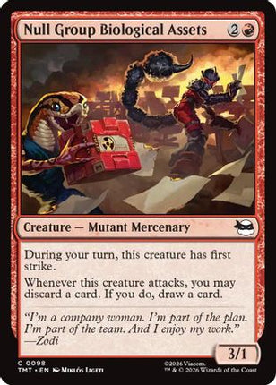 Null Group Biological Assets [Teenage Mutant Ninja Turtles] Foil