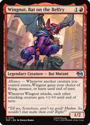 Wingnut, Bat on the Belfry [Teenage Mutant Ninja Turtles] Foil