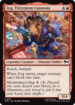 Zog, Triceraton Castaway [Teenage Mutant Ninja Turtles] Foil
