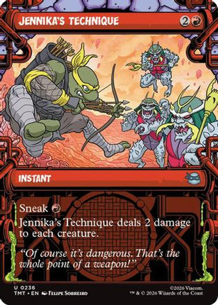 Jennika's Technique (Showcase) [Teenage Mutant Ninja Turtles] Foil