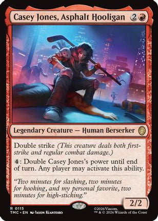 Casey Jones, Asphalt Hooligan [Commander: Teenage Mutant Ninja Turtles]