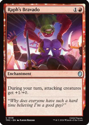 Raph's Bravado [Commander: Teenage Mutant Ninja Turtles]