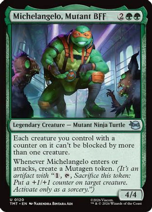 Michelangelo, Mutant BFF [Teenage Mutant Ninja Turtles]
