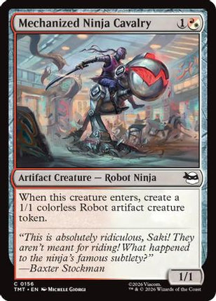 Mechanized Ninja Cavalry [Teenage Mutant Ninja Turtles] Foil
