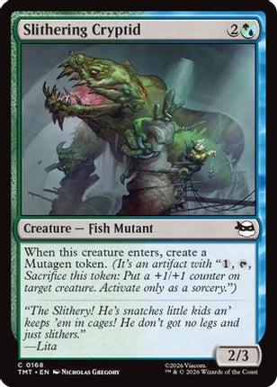 Slithering Cryptid [Teenage Mutant Ninja Turtles] Foil