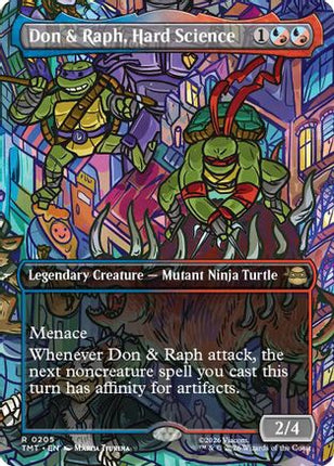 Don & Raph, Hard Science (Borderless) [Teenage Mutant Ninja Turtles] Foil