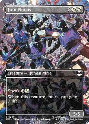 Foot Ninjas (Borderless) [Teenage Mutant Ninja Turtles] Foil