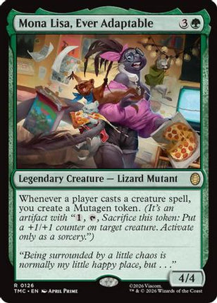Mona Lisa, Ever Adaptable [Commander: Teenage Mutant Ninja Turtles]