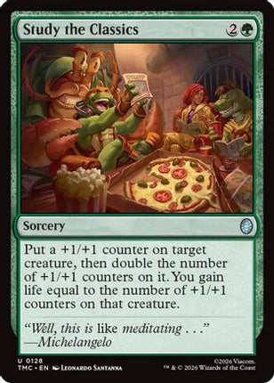 Study the Classics [Commander: Teenage Mutant Ninja Turtles]
