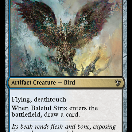 Baleful Strix [Murders at Karlov Manor Commander]