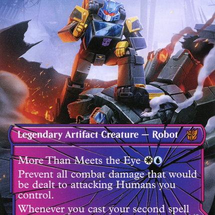 Goldbug, Humanity's Ally // Goldbug, Scrappy Scout (Borderless) [Transformers]