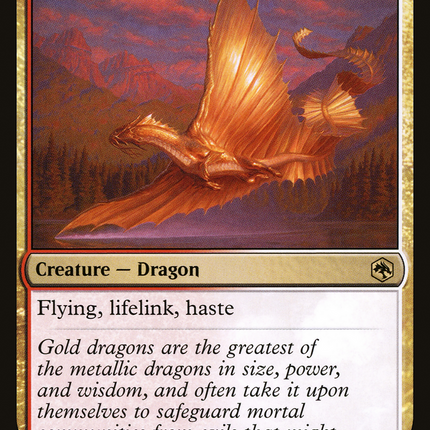 Adult Gold Dragon [Adventures in the Forgotten Realms]