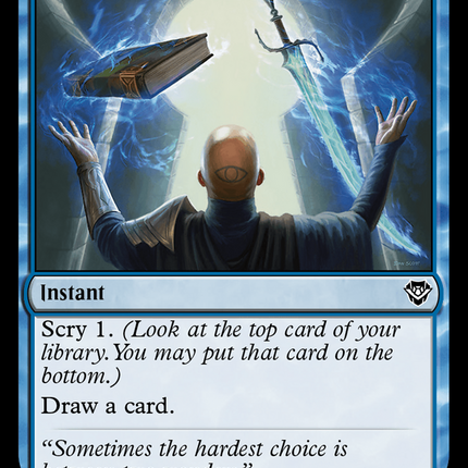 Opt [Outlaws of Thunder Junction Commander]