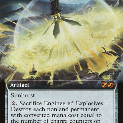 Engineered Explosives (Extended Art) [Ultimate Box Topper] Foil