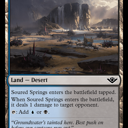 Soured Springs [Outlaws of Thunder Junction] Foil