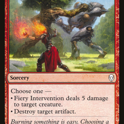 Fiery Intervention [Dominaria]
